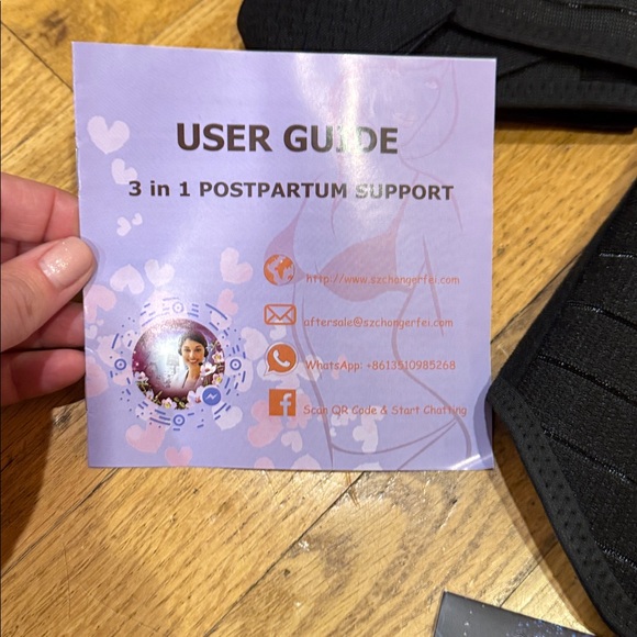 Black postpartum support set - Picture 5 of 5